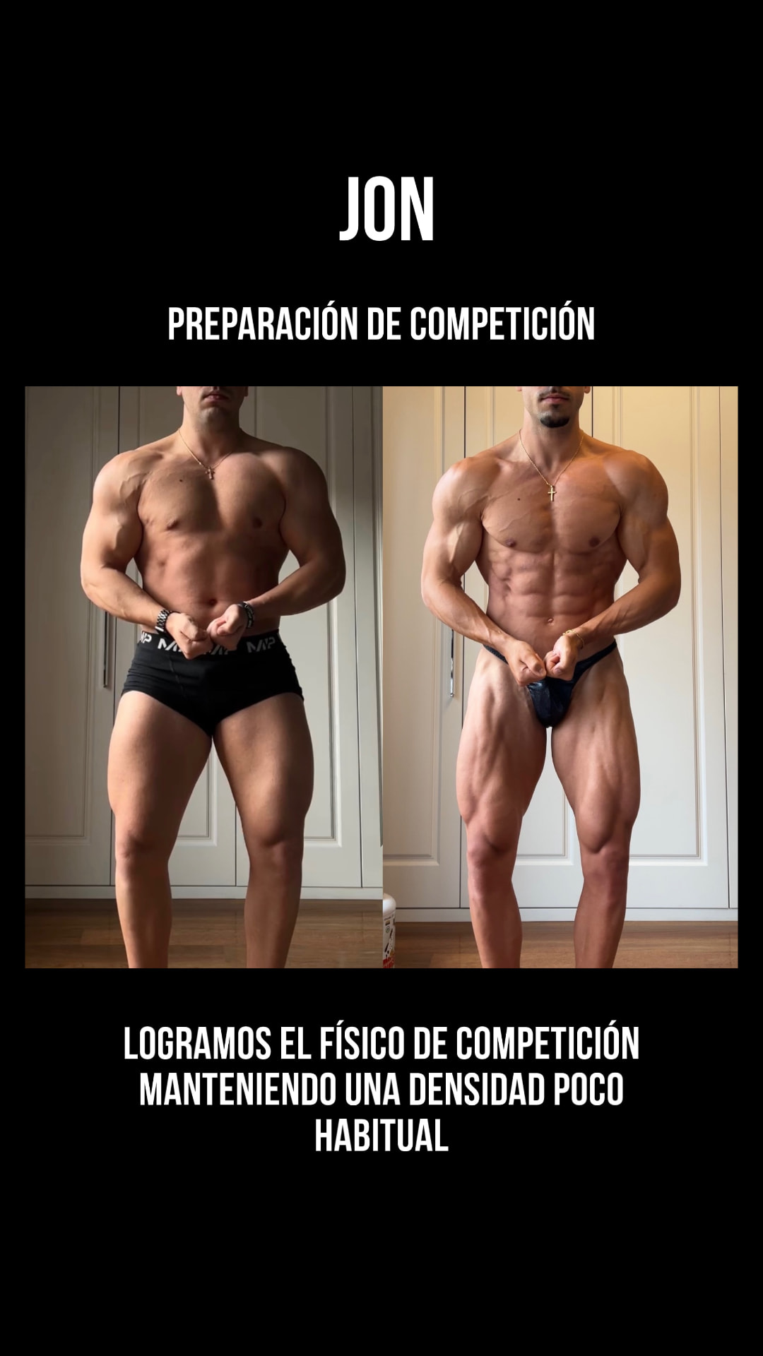Jon — Preparación de competición